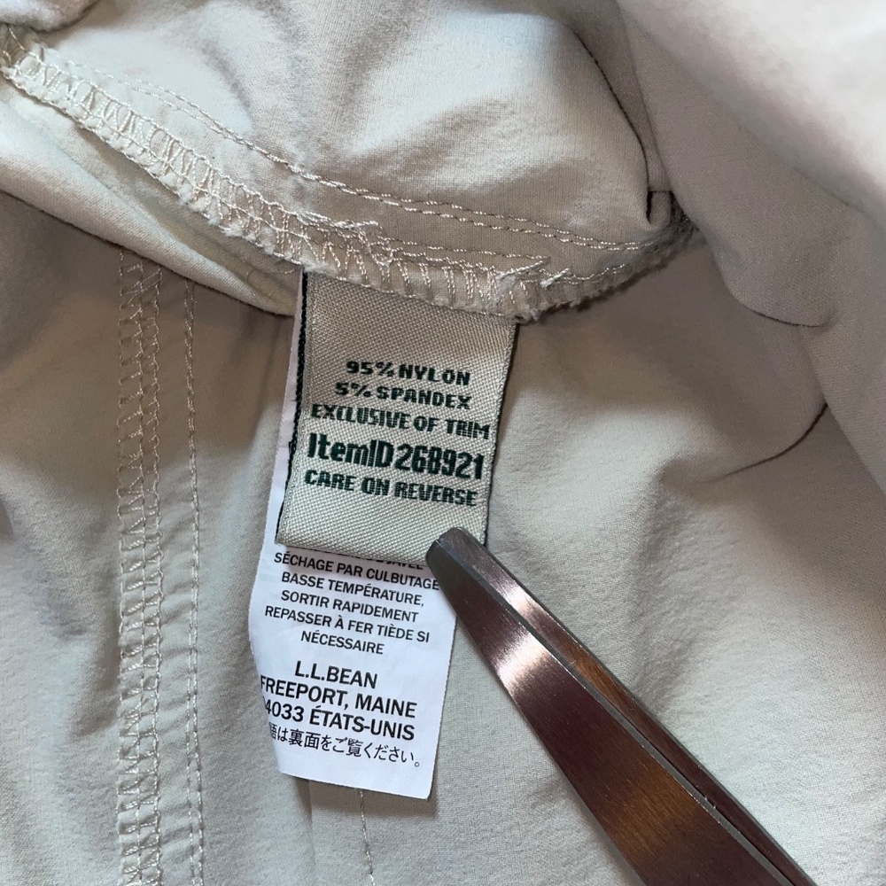 L.L.Bean Women’s Water Repellent Comfort Trail Shorts Mid Rise Adjustable Waist - Picture 6 of 13